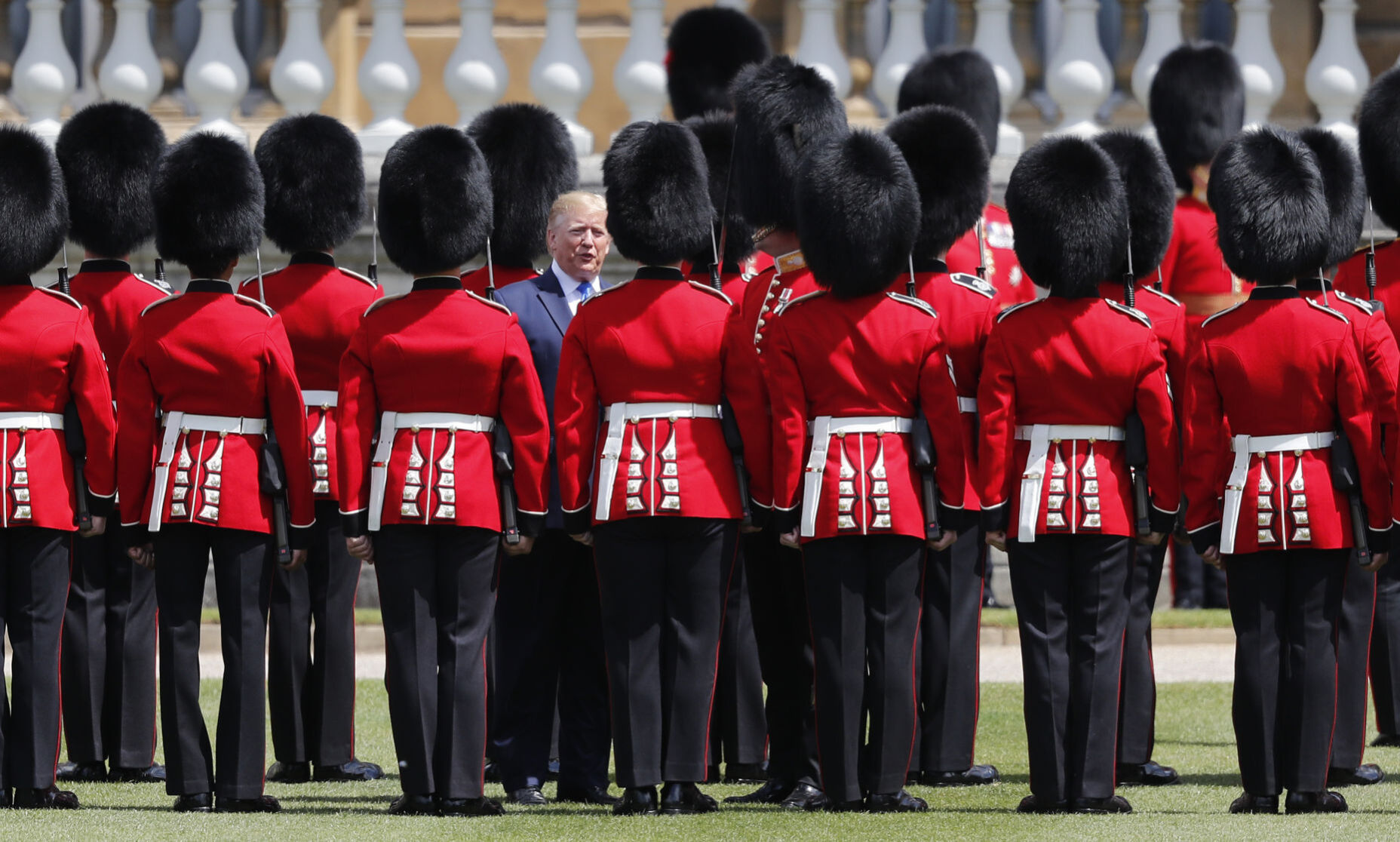 APTOPIX Britain Trump